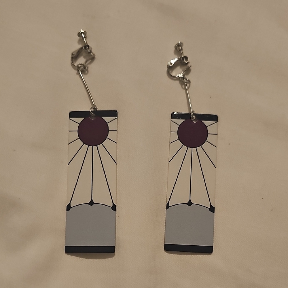 Anime Clip On Earrings